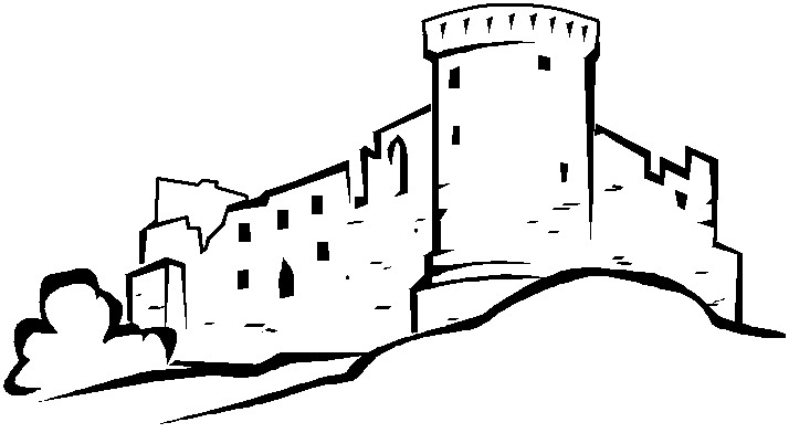 714x392 Line Drawing Of Scottish Castles