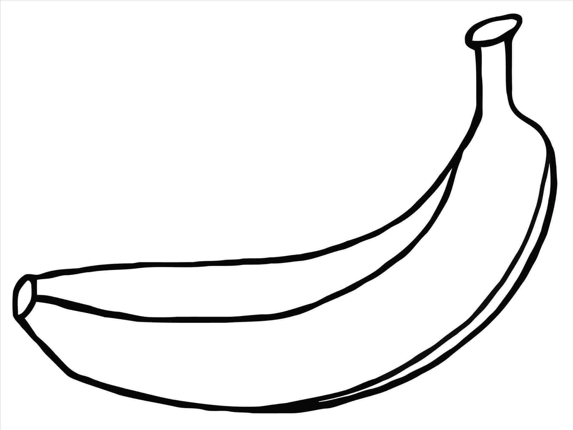 1899x1426 In Color Rhdrawingzorocom Banana Drawing Pencil Clipart Image