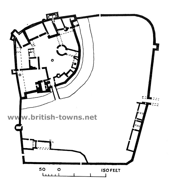600x639 Ludlow Castle Ground Plan Of Ludlow Castle