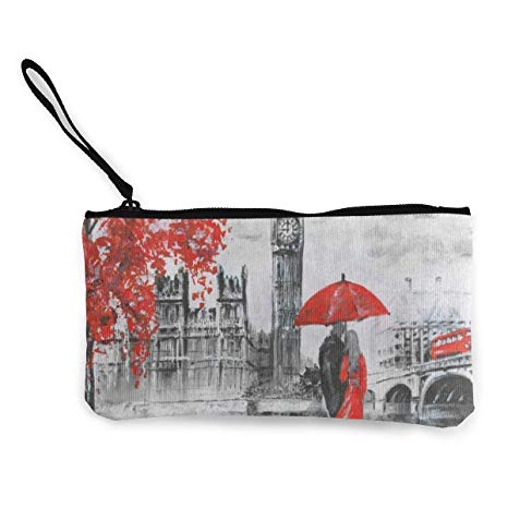 466x466 Canvas Coin Purse Vintage Big Ben Street View