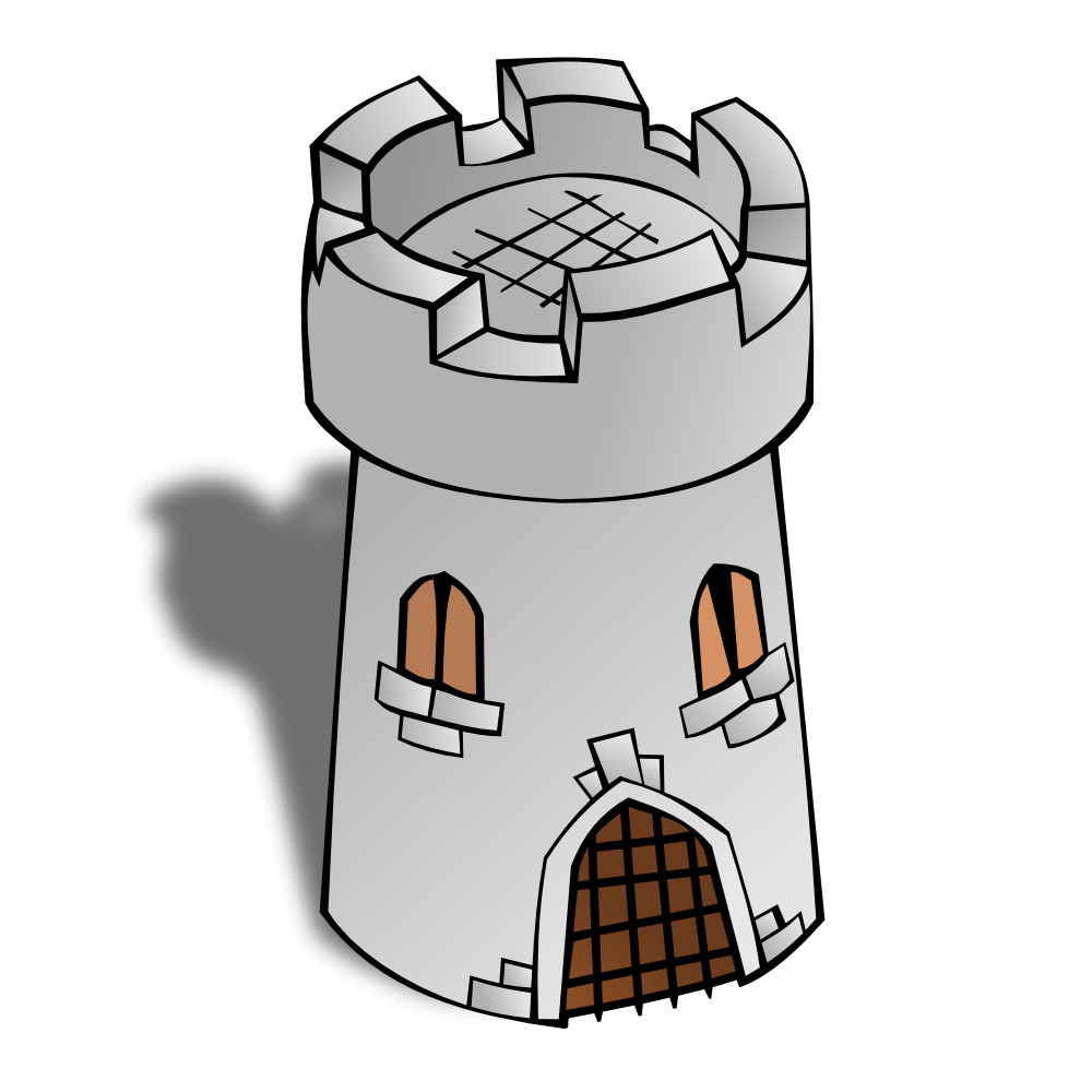 1000x1000 Cliparts For Free Download Prison Clipart Watchtower And Use