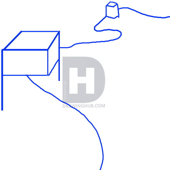 700x700 How To Draw The Great Wall Of China, Step