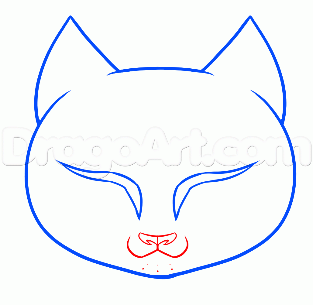 1030x1004 How To Draw A Lucky Cat Easy, Step