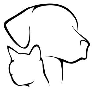 300x294 Huge Collection Of 'dog And Cat Silhouette Clip Art Free