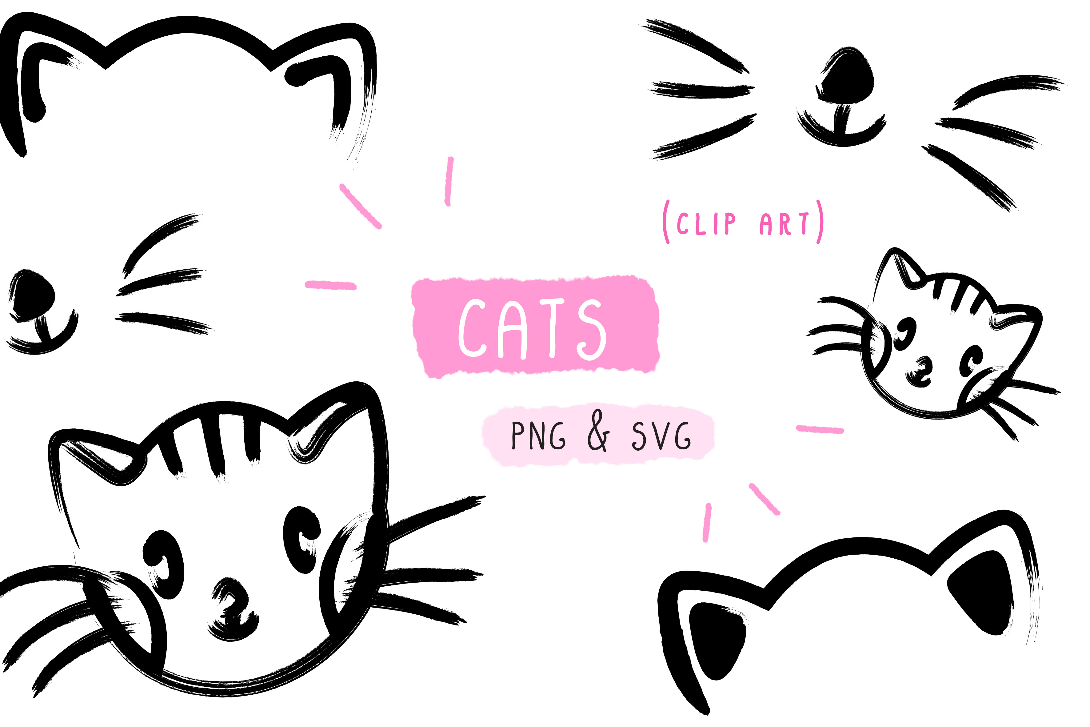 3543x2362 Cat Kitten Handmade Vector Graphic