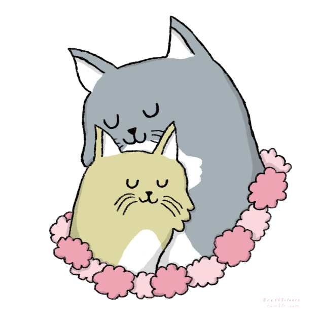 637x637 cat drawing kitten gif wifflegif