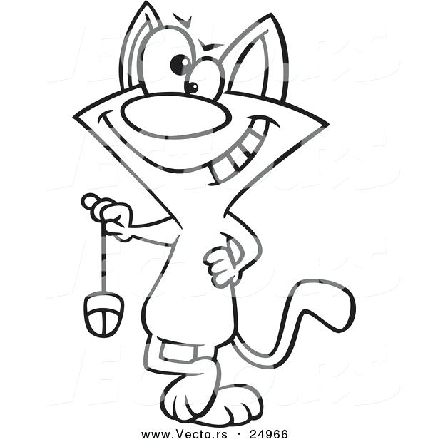 600x620 Cat And Mouse Coloring Pages Ibs Guide