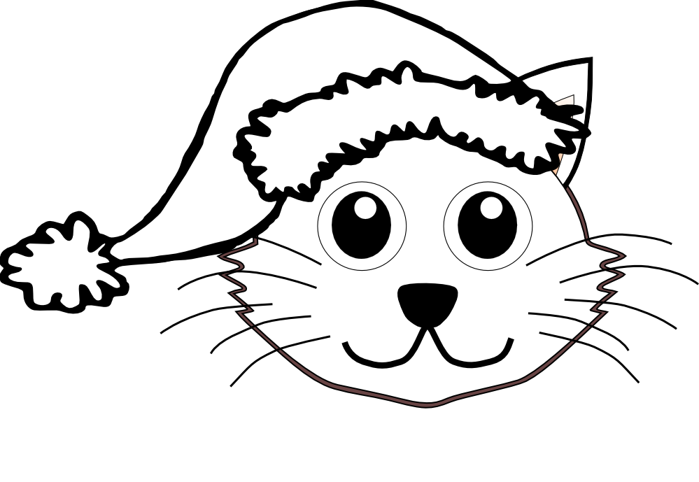 999x689 Collection Of Free Drawing Cats Hat Face Download On Ui Ex
