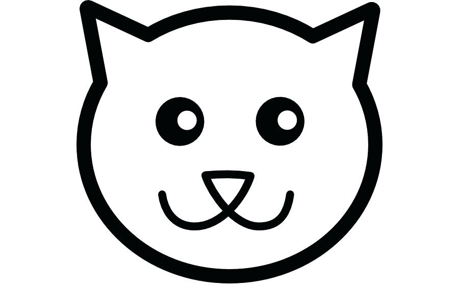 900x560 cat face drawing cat face cat face drawing picture