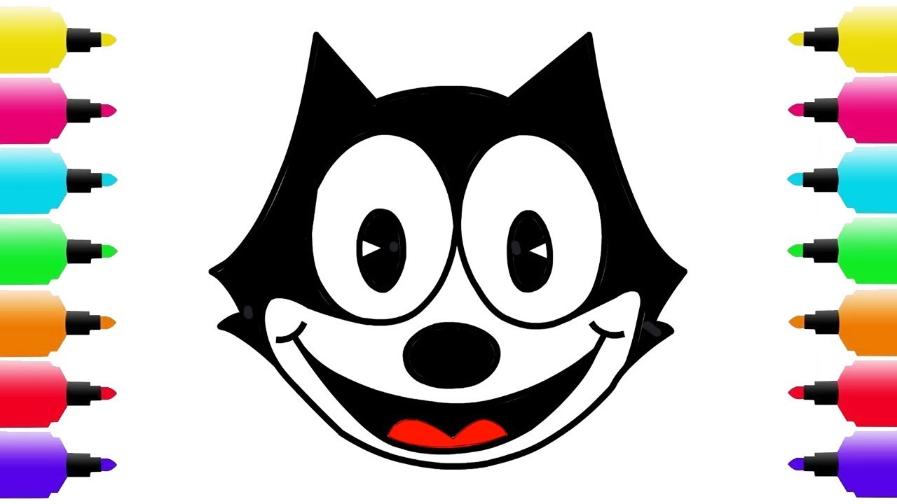 1280x720 How To Draw Felix The Cat