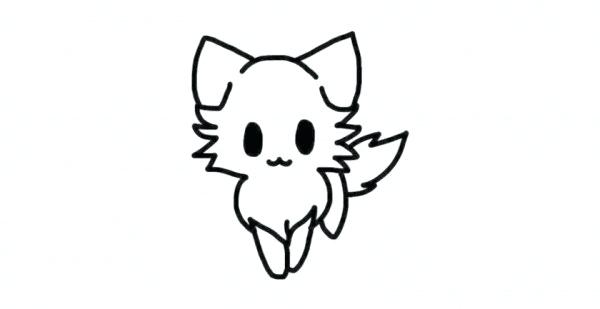 600x309 Kitty Cat Drawing Skateboarding Cat Drawing Cute Kitten Cat