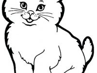 200x150 Clipart Of Cat Black And White New Clip Art Cat Drawing Clipart