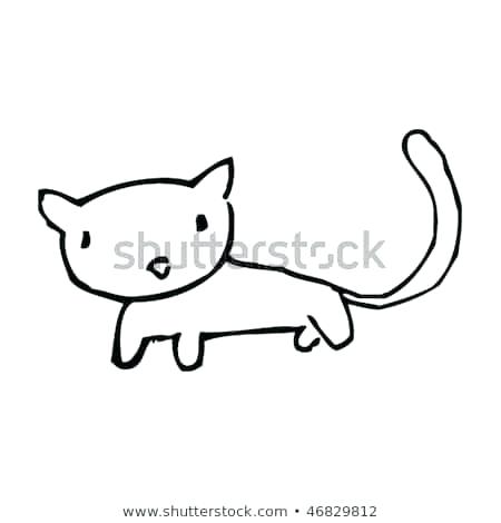 450x470 Drawing A Cat For Kids Cute Cat Drawing Nice How To Draw A Cat