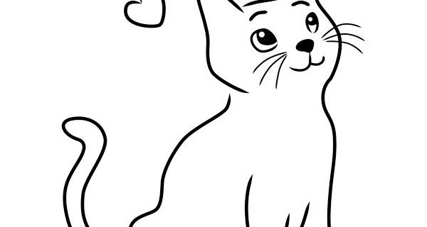 600x320 Free Printable Coloring Pages Of Bees Luxury Cat Drawing Free