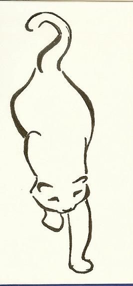 267x575 persian cats outlines tattoos ideas and designs