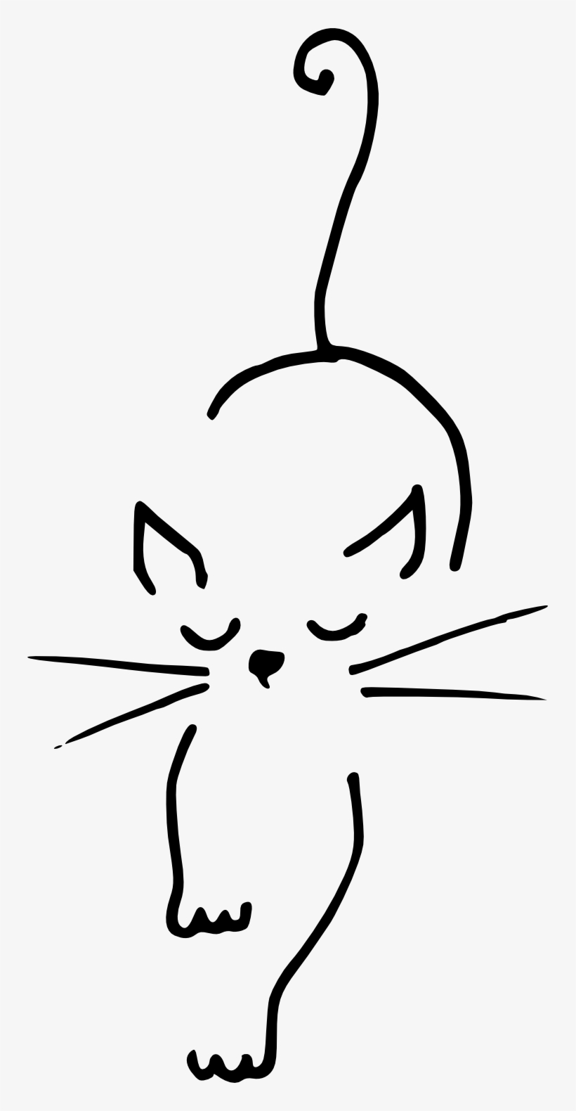 820x1580 Visual Arts Black Cat Drawing Watercolor Painting Illustration