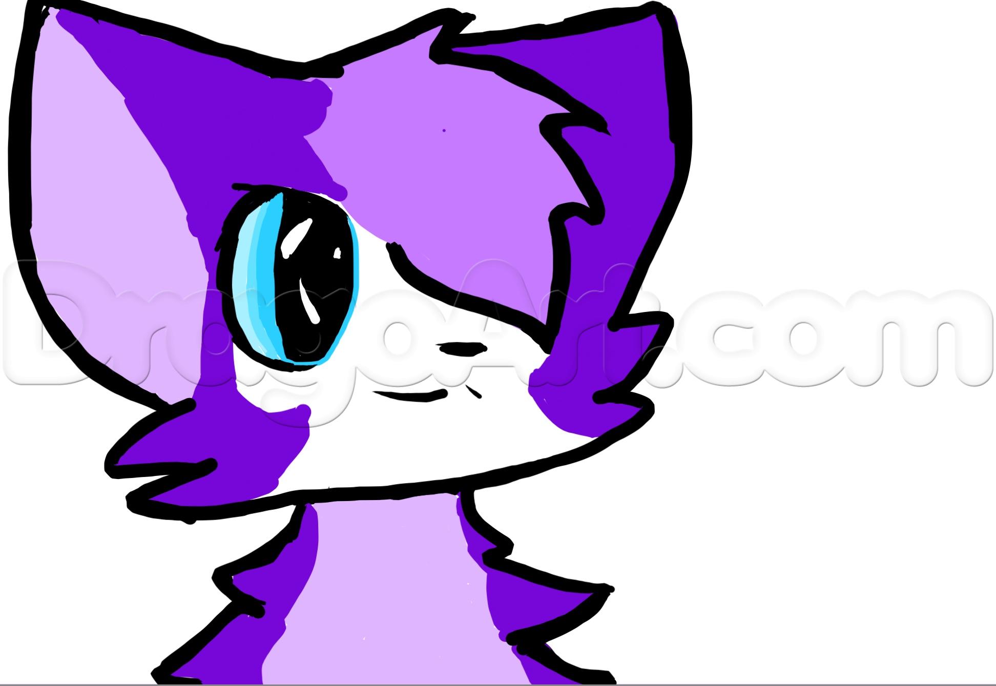 1944x1339 How To Draw A Cat, Step