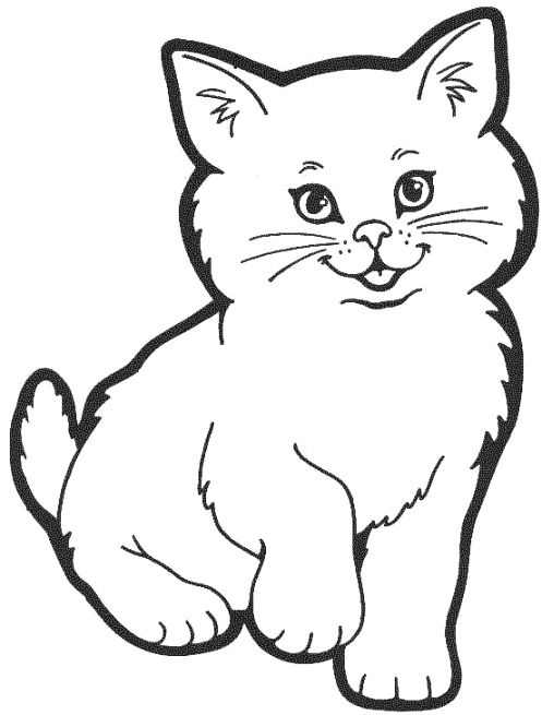 497x655 Cats Ampdogs Cat Drawing, Cat Coloring