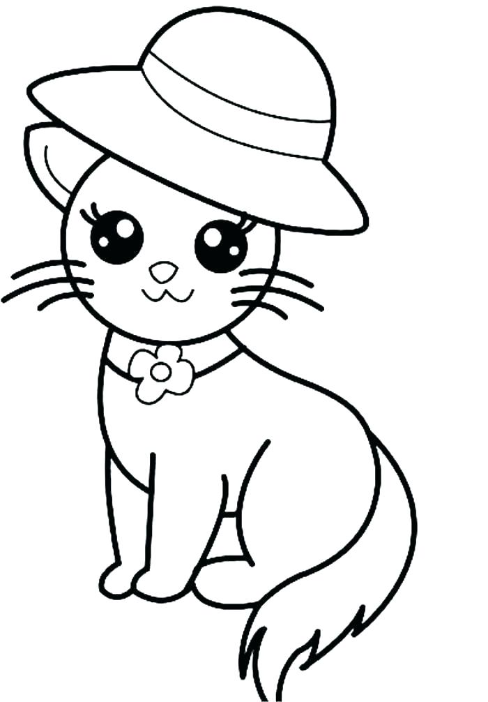 700x1006 Cats Coloring Pages To Print