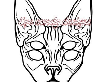 340x270 Cat Eye Tattoo Etsy