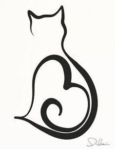 236x304 Znalezione Obrazy Dla Zapytania Simple Cat Tattoo Obraz Cat
