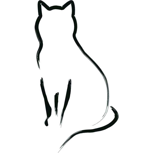 650x650 Cat Templates Free Images Of Black Template Pumpkin Stencils