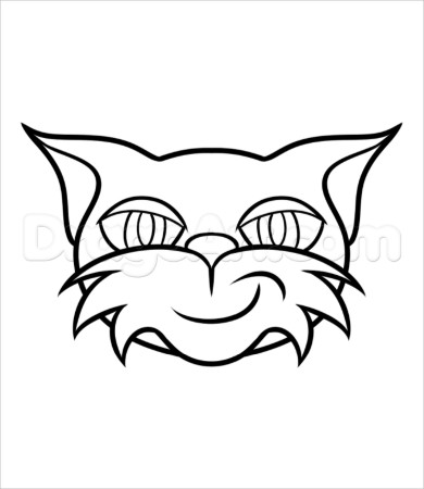 390x450 Cat Coloring