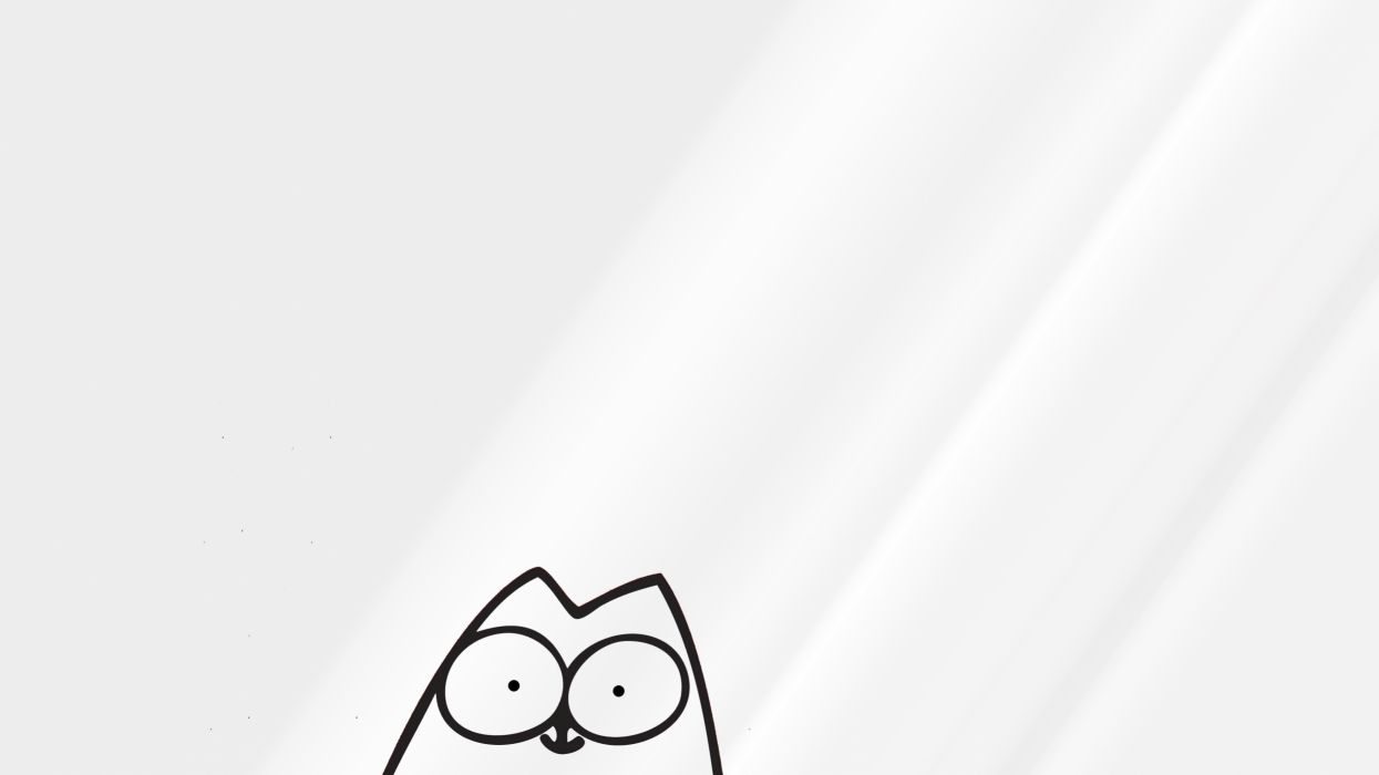 1245x700 Toon Texture Cat Cat Simon Wallpaper