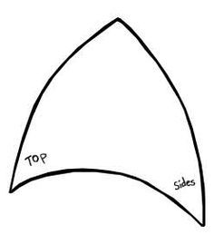 236x269 Cat Ears Headband Last Minute Halloween Diy Printable Pattern