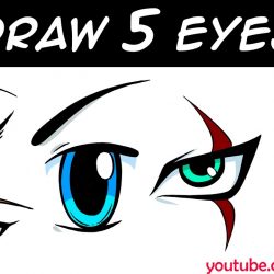 250x250 Cute Cat Eyes Drawing Puppy Simple How To Make Crying Big