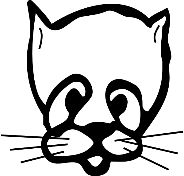 600x573 Sad Cat Face Drawing Png, Clip Art For Web