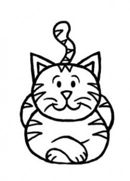 260x362 How To Draw A Cat Step