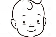 236x157 Smiling Baby Face Drawing Tutorial A Step