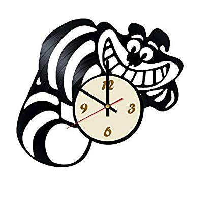 425x425 Cheshire Cat Silhouette Alice In Wonderland Vinyl