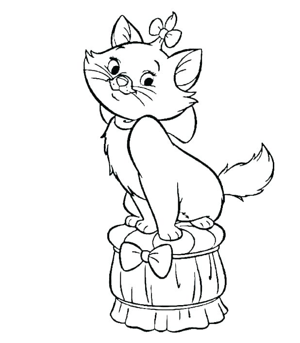 618x706 Halloween Black Cat Coloring Pages Black Cat Coloring Pages