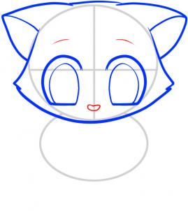 269x302 How To Draw How To Draw A Kitten For Kids