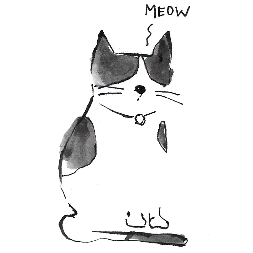1000x1000 cat meow ink tattoooie