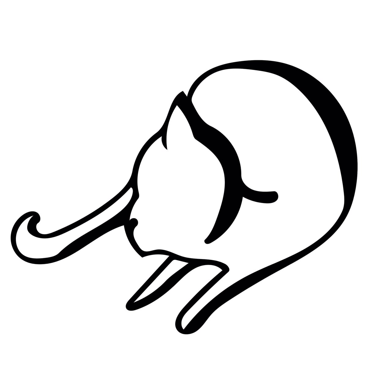 1200x1200 One Squiggly Line On Twitter Nice Line Drawing