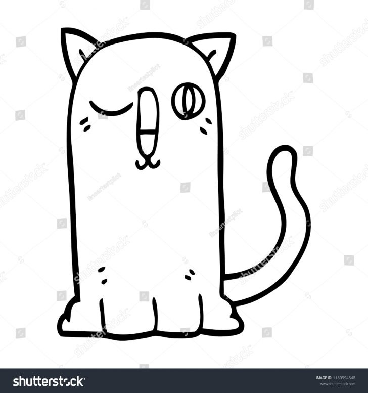 728x777 Cool Cat Line Drawing Outline Of A Pictures Cheshire Carmi