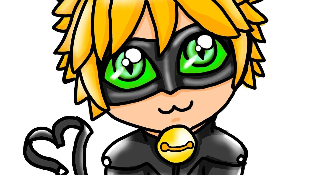 Cat Noir Drawing | Free download on ClipArtMag