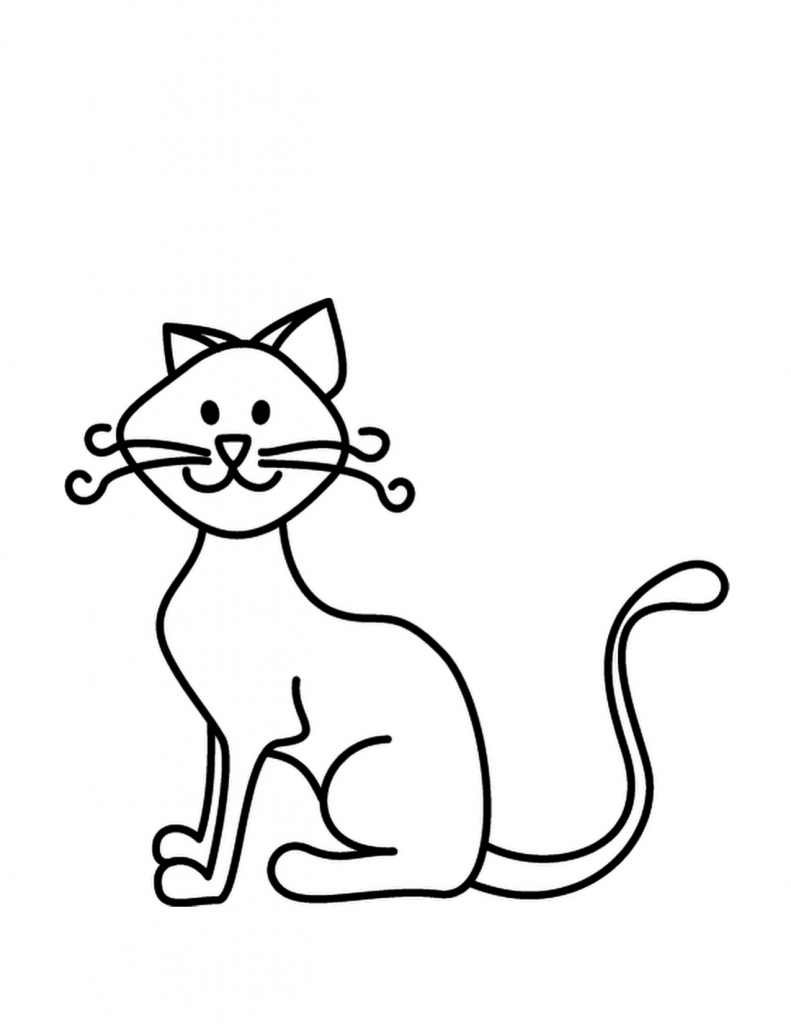 791x1024 Collection Of Free Kitty Clipart Simple Bean Clipart Coffee