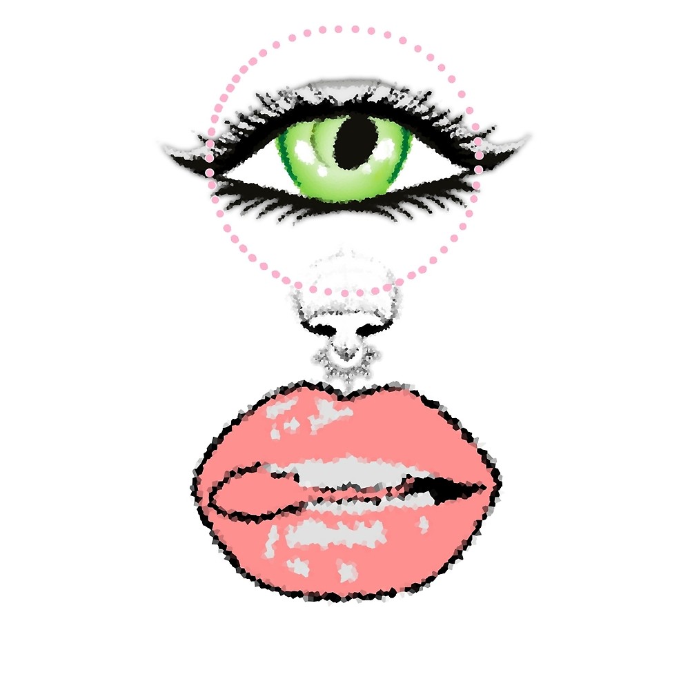 1000x1000 Eyes To Cat Nose Lips