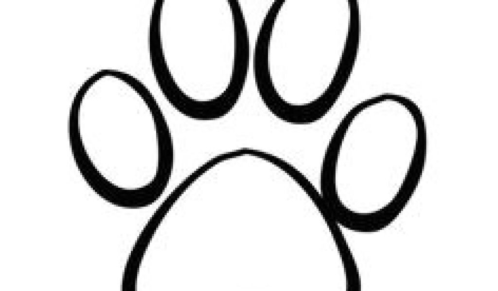 1024x600 Drawing Of A Dog Paw Print Paw Print Games Drawings Dog Paws
