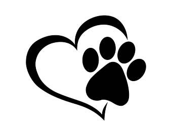 340x270 Cricut Free Dog Paws, Dog