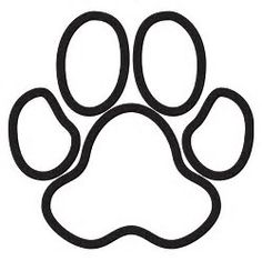 Cat Paw Print Drawing | Free download on ClipArtMag