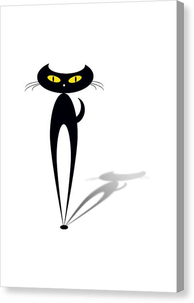 399x622 Cat Shadow Canvas Prints