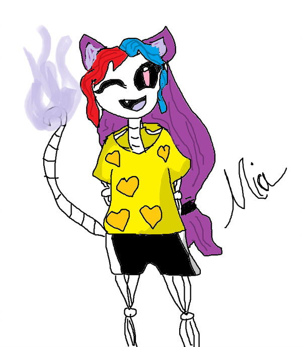 600x690 mia the skeleton cat