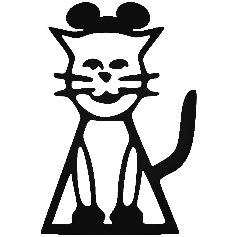 1000x1000 Great Cat Stick Figure Sticker Ideas Stage Wallpaper