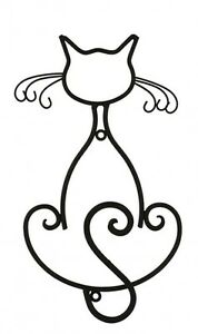 178x300 hooks cat tail iron new home decor pets wall decor ebay