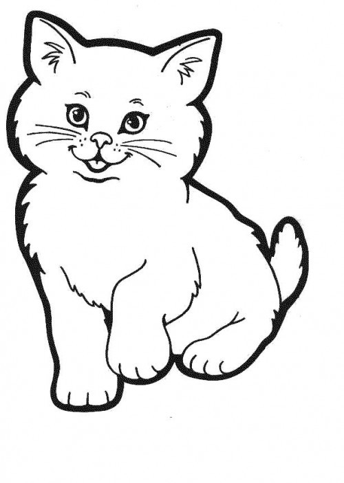 500x703 Btargkbyc Clipart Cat Drawings Clipart Free